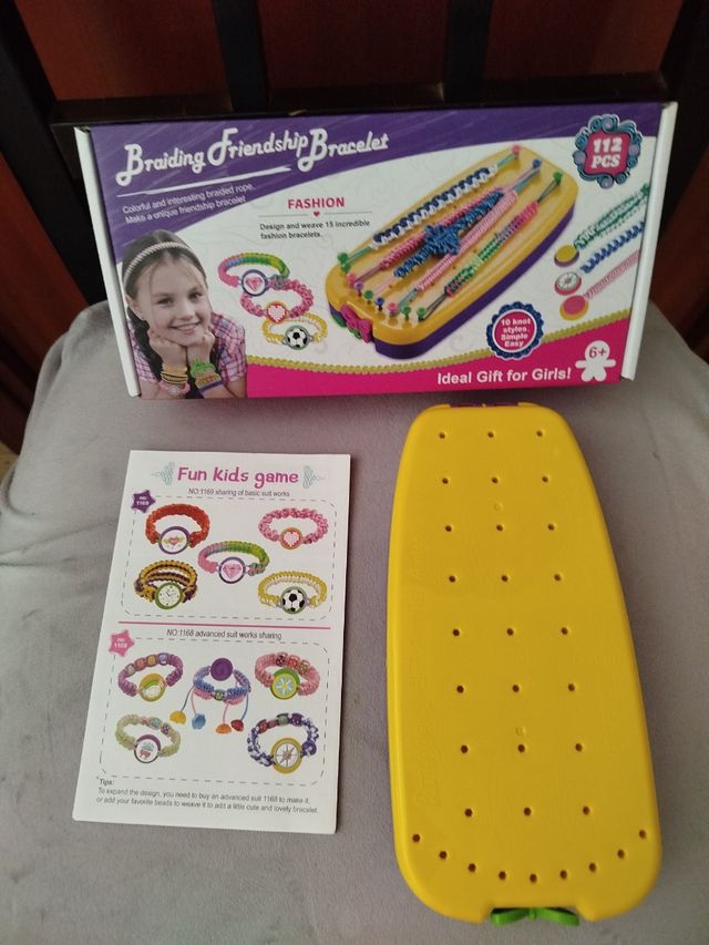 Pulsera trenzada 112 piezas