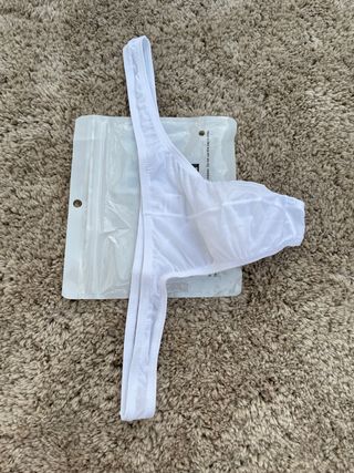 Tanga para Hombre Blanco White M