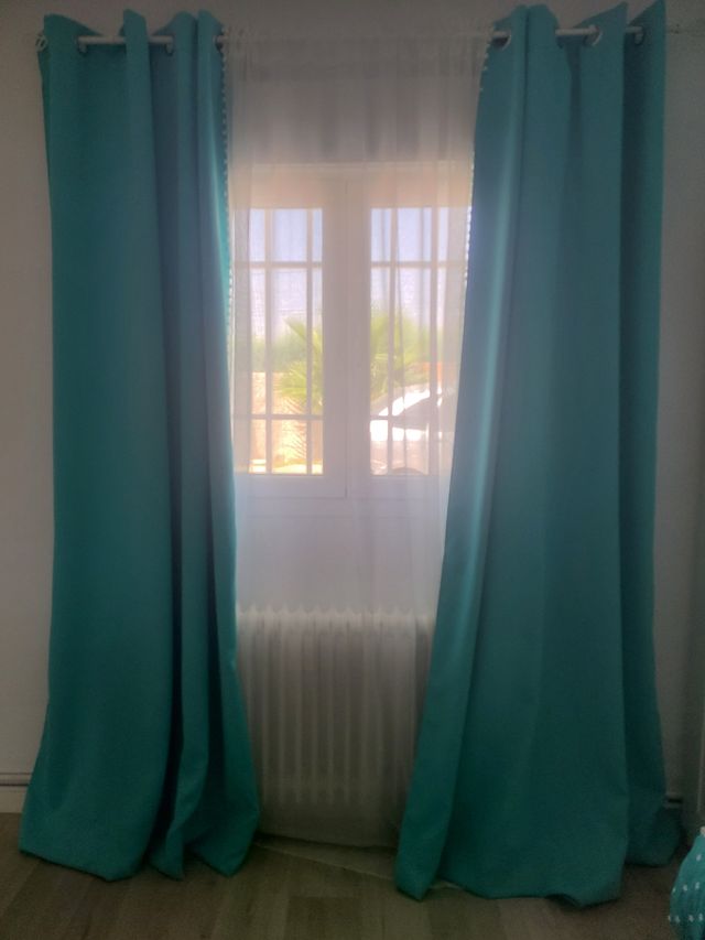 Set tende per camera da letto