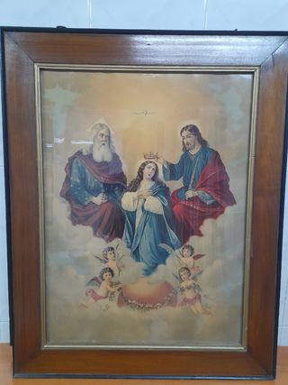 Cuadro antiguo religioso