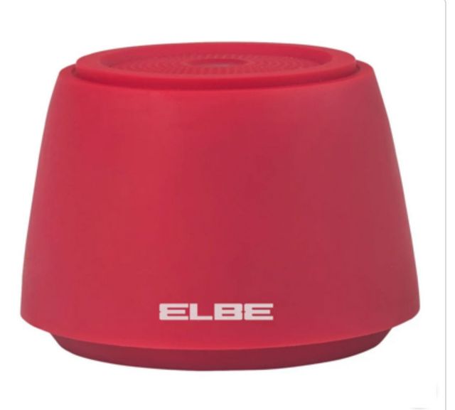 Altavoz ELBE rojo Bluetooth