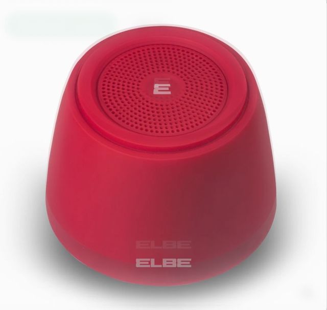Altavoz ELBE rojo Bluetooth