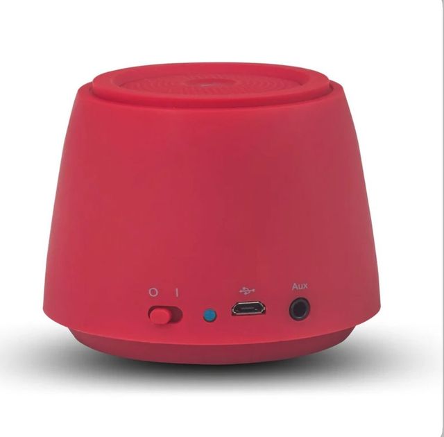 Altavoz ELBE rojo Bluetooth