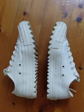 Converse plataforma dentada