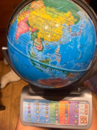 Globo terráqueo educativo