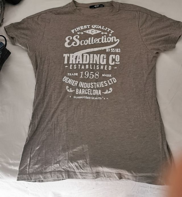 Camiseta gris - ES collection