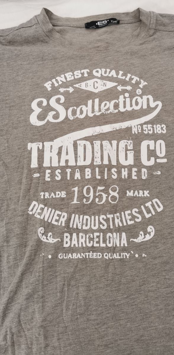 Camiseta gris - ES collection