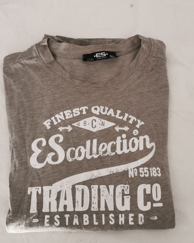 Camiseta gris - ES collection
