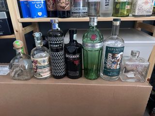 Bottiglie Gin & Tequila vuote