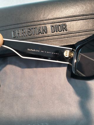 Occhiali Dior stelle neri