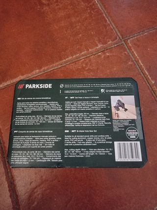 Jogo de brocas Parkside - Bimetálicas