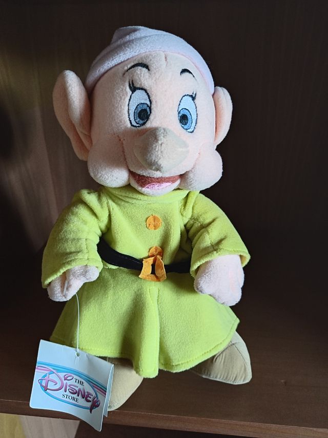 Pack 7 Muñecos Peluche Enanitos Disney 28cm