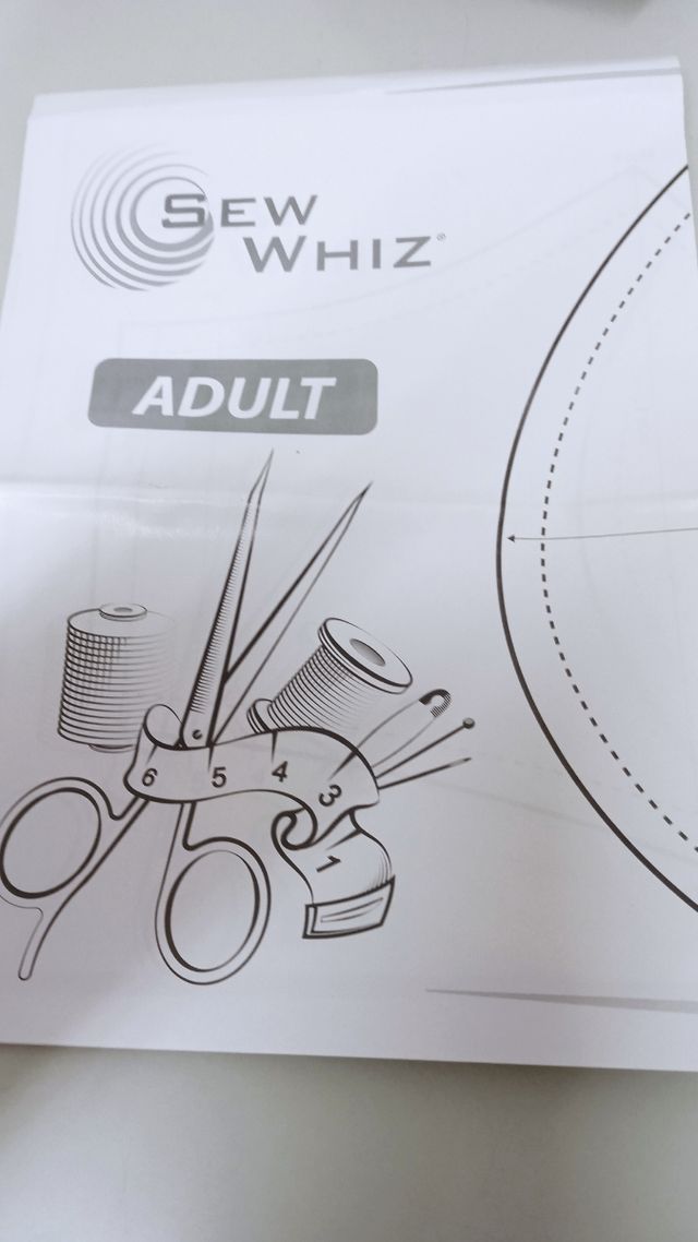 Mini máquina de coser Sew Whiz para piezas.