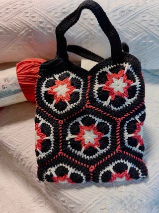 Bolso crochet hecho a mano