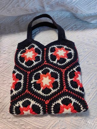 Bolso crochet hecho a mano