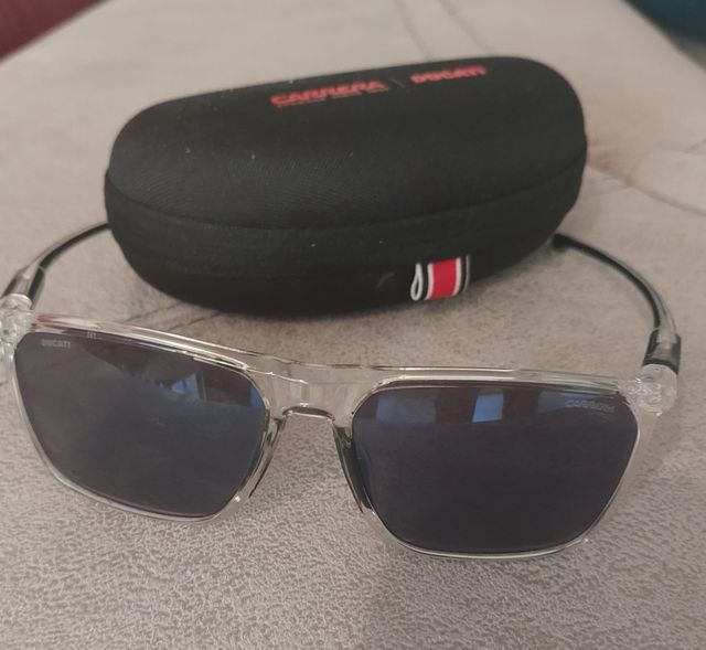 Gafas Carrera Ducati - Gris Plata.