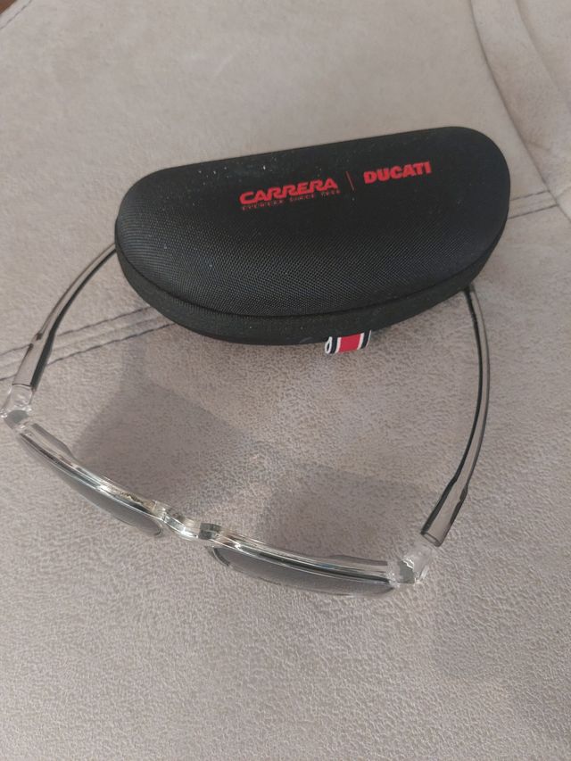 Gafas Carrera Ducati - Gris Plata.