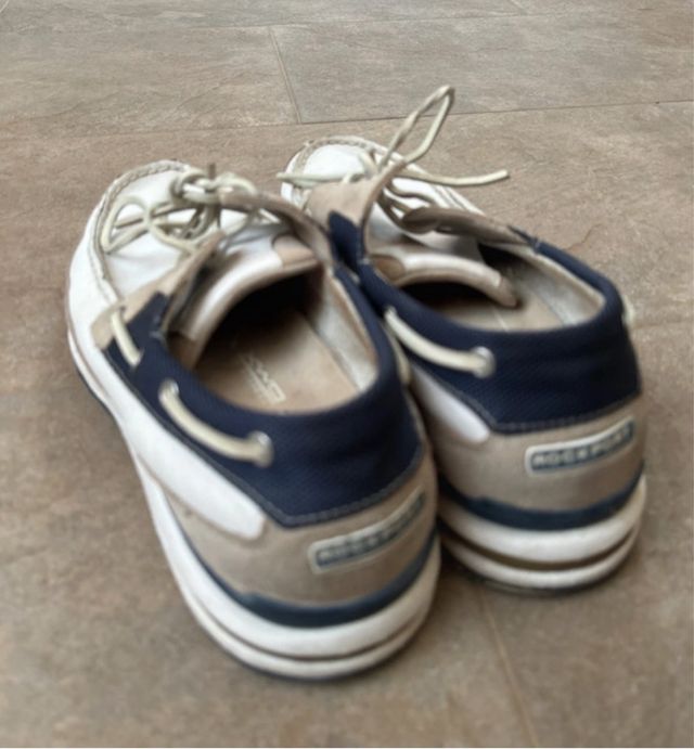 Náuticos Rockport - Beige/Blanco