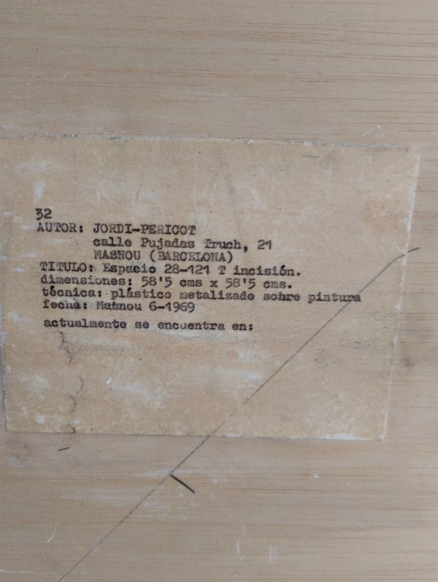 Cuadro Jordi Pericot - Arte Reciclado