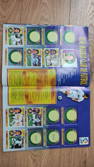 Albúm Liga 96-97 (152 cromos)