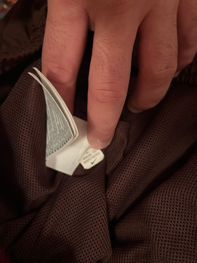 Pantaloni Nike AS Roma borgogna