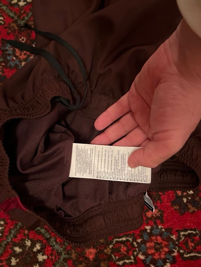 Pantaloni Nike AS Roma borgogna