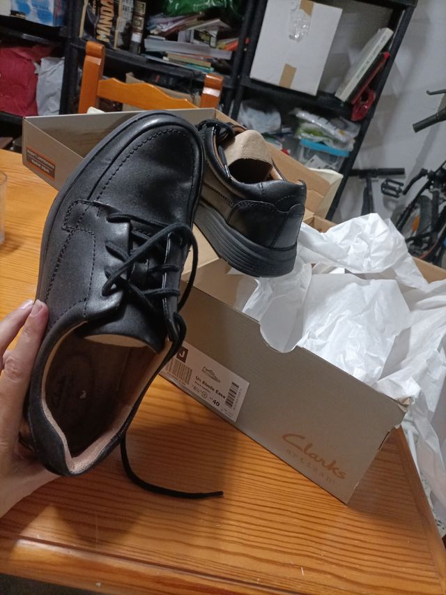 Clarks negros - Talla 40