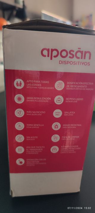 Nebulizador Aposan - Niños & Adultos