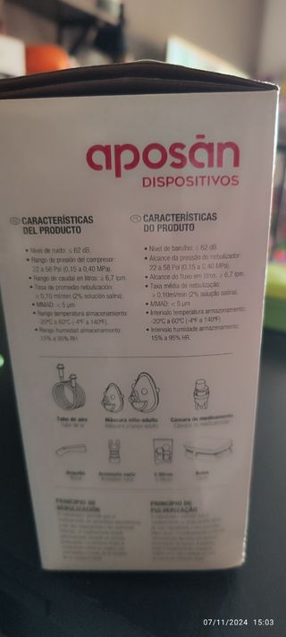 Nebulizador Aposan - Niños & Adultos