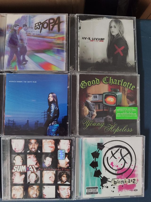 CDs Variados: Pop, Rock & Punk