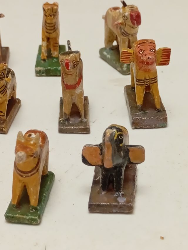 Figuras Animales Madera India