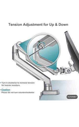 Soporte monitor brazo articulado