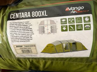 Tienda Vango Centara 800XL Air 2017 verde 500