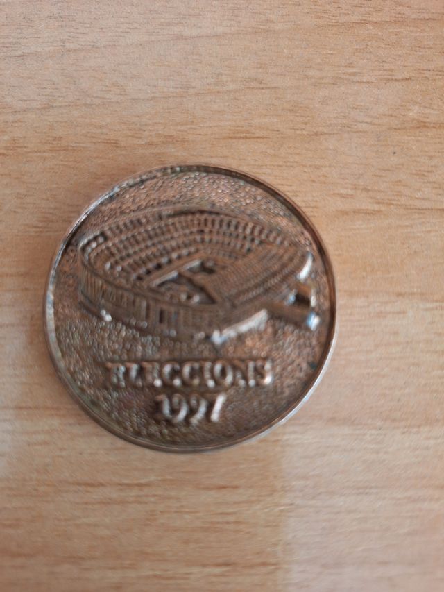MONEDA CONMEMORATIVA 1997 BARÇA