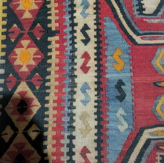 Cuscino Kilim vintage multicolor