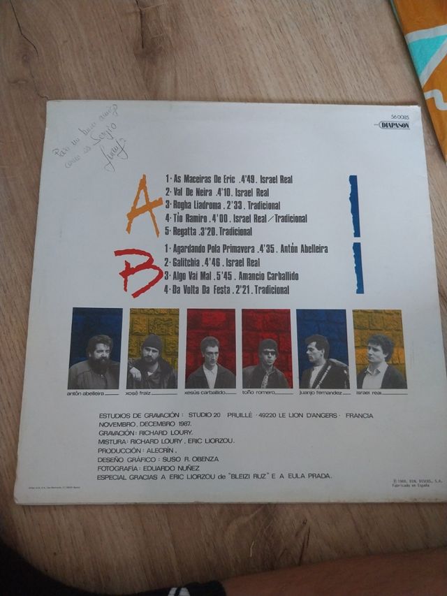 Vinilo Alecrin - Itinerario