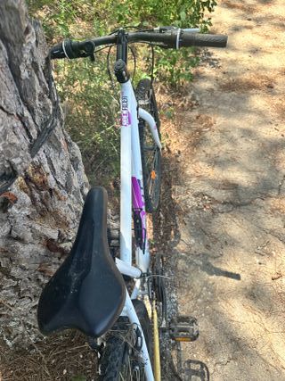 Bicicleta Rockrider 300 blanca