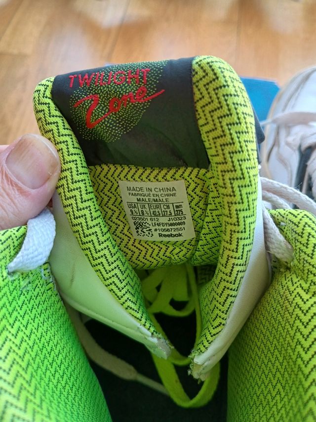 Zapatillas Reebok Pump 42,5