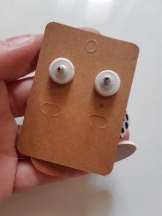 Pendientes tricolor | Diseño moderno