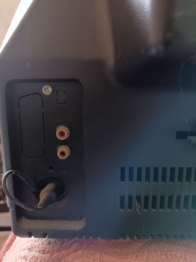 TV Sanyo Quattro - TV antigua Retro mando original