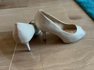 Zapatos fiesta Menbur Plata T.39