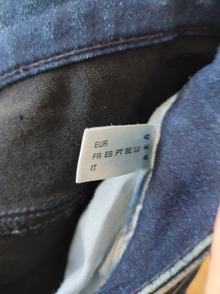 Vaqueros azul marino T42