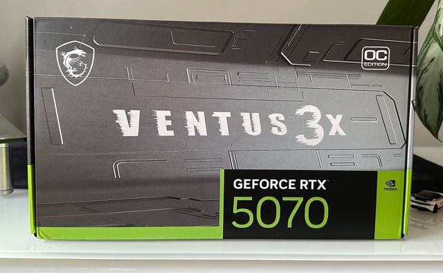 Gráfica MSI GeForce RTX 5070 Ventus 3x OC