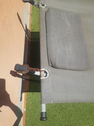 Hamaca Gris Plegable