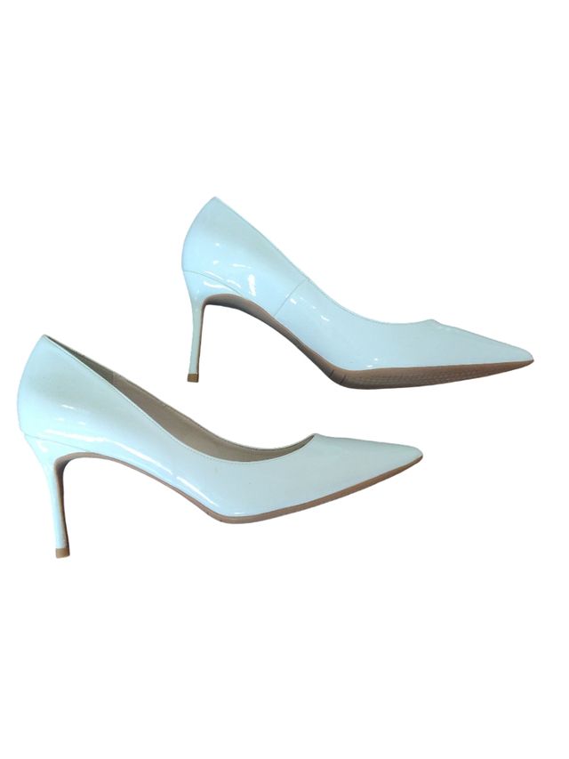 Tacones GOXEOU Blancos - Talla 41