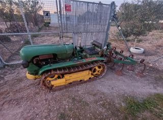 Tractor orugas regalo cultivador