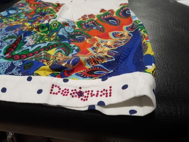 Camiseta tirantes Desigual niña multicolor
