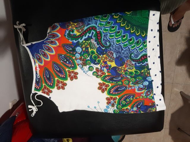 Camiseta tirantes Desigual niña multicolor