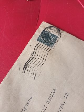 Busta postale antica