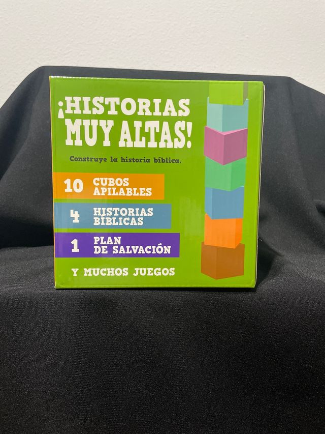 Juego de cubos apilables biblico
